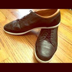 Men leather black Aldo shoes
